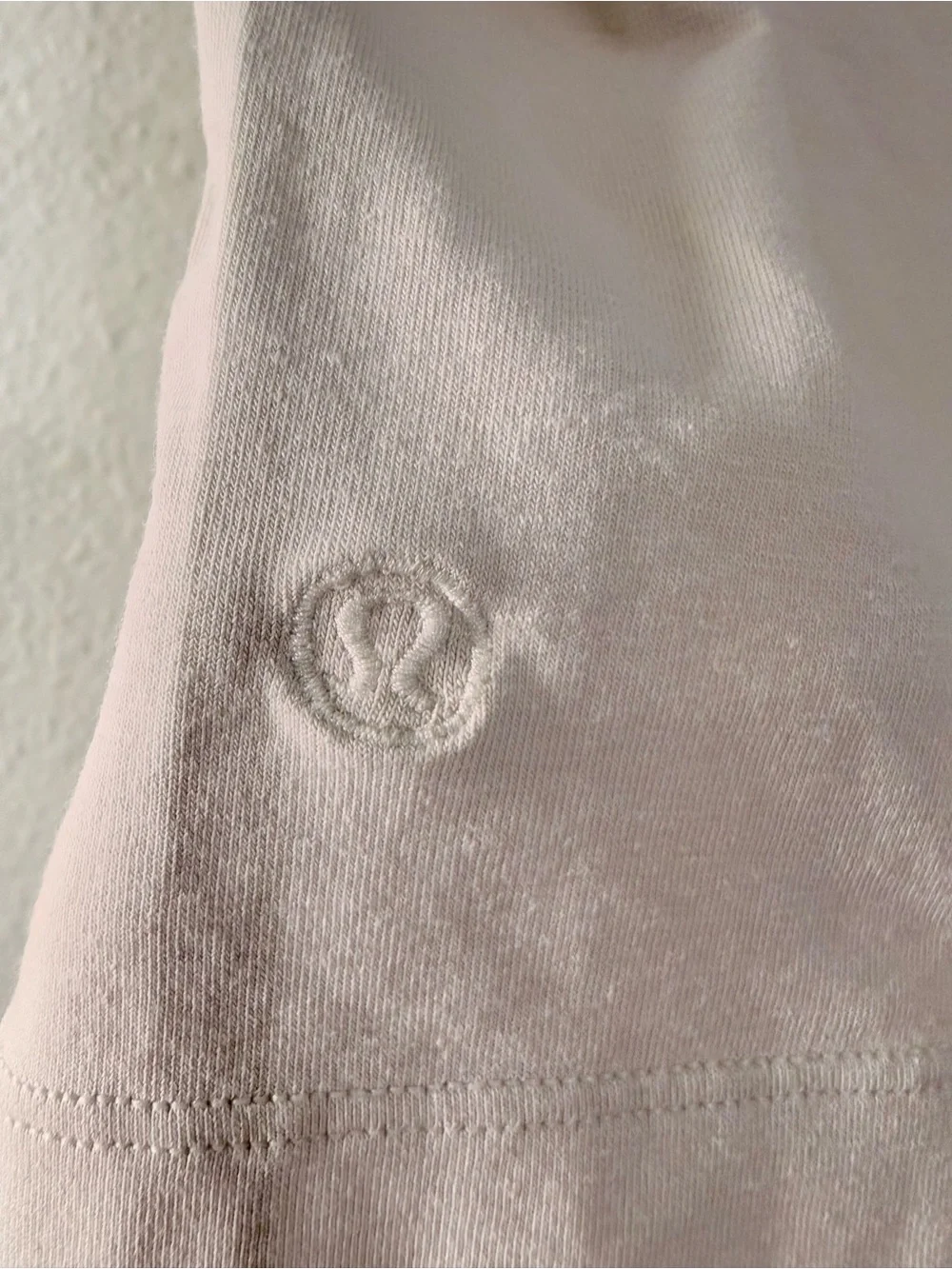 lululemon athletica Short Sleeve Crop Tee - Beige